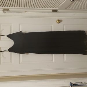 B  Smart Women's  Black  maxi  dress